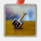 SlipperyJoe's Happy Hanukkah四面回転 メタルオーナメント (正面)