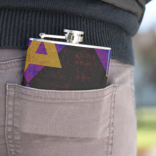 SlipperyJoe's Happy Hanukkah Star of David（ユダヤ教）メノ フラスク (インサイチュ)