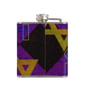 SlipperyJoe's Happy Hanukkah Star of David（ユダヤ教）メノ フラスク (裏面)