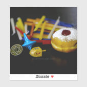 SlipperyJoe's Happy Hanukkah Star of David coin me シール (シート)