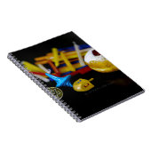 SlipperyJoe's Happy Hanukkah Star of David coin me ノートブック (右側)