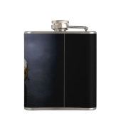 SlipperyJoe's Happy Hanukkah Star of David coin me フラスク (裏面)