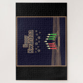 SlipperyJoe's Happy Kwanzaa December African Ameri ジグソーパズル (縦)