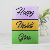 SlipperyJoe's Happy Mardi Gras purple金ゴールドgreen b シーズンカード (スタンド正面)