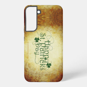 SlipperyJoe's Happy St. Patrick's Day 3リーフc Samsung Galaxy S22+ケース