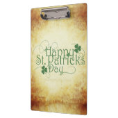 SlipperyJoe's Happy St. Patrick's Day holiday Iris クリップボード (左)
