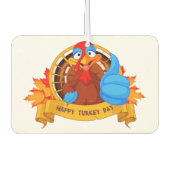SlipperyJoe's Happy Turkey Day紅葉カート カーエアーフレッシュナー (正面)