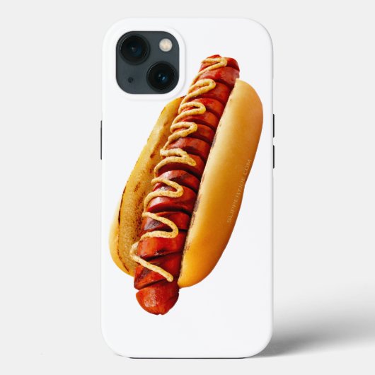 SlipperyJoe's Hot dog mard mustardスライス肉饅頭グリル Case-Mate iPhoneケース (裏面)