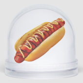 SlipperyJoe's hot dog nestled soft bun vibrant yel (正面)