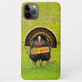 SlipperyJoe's humorous clever Thanksgiving theme t iPhoneケース (裏面)