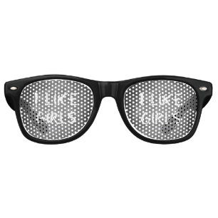 SlipperyJoe's I Like Girls 汚れた黒板の暗い レトロサングラス