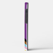 SlipperyJoe's Intersex Progressプライドフラグゲイgif Case-Mate iPhoneケース (裏面 / 左)