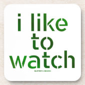 SlipperyJoe's Like to Watch Voyeurismトムを覗き見る コースター (正面)