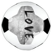 SlipperyJoe's Loveは色のないことわざ白黒 サッカーボール (回転)