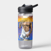 SlipperyJoe's Man 6パックレスリングシングレットジムb ウォーターボトル (左面)