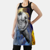 SlipperyJoe's Man steamy shirtless abs sixpack put エプロン (インサイチュ)