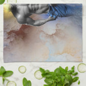 SlipperyJoe's Man steamy shirtless abs sixpack put キッチンタオル (折り畳み)