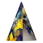 SlipperyJoe's Man steamy shirtless abs sixpack put パーティーハット (裏面)