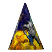 SlipperyJoe's Man steamy shirtless abs sixpack put パーティーハット (右)