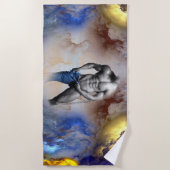 SlipperyJoe's Man steamy shirtless abs sixpack put ビーチタオル (正面)