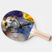 SlipperyJoe's Man steamy shirtless abs sixpack put 卓球ラケット (横)