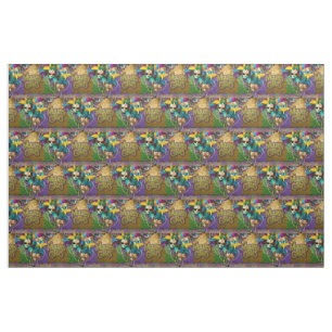 SlipperyJoe's Mardi Grasビーズネックレスダブロンズ ファブリック