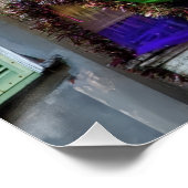 SlipperyJoe's Mardi Grasメンパープル金ゴールドグリーンバル ポスター (コーナー)