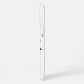 SlipperyJoe's mouthwatering cheeseburger crispy ba iPhoneケース (左側面)