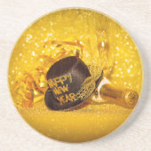 SlipperyJoe's New Year's Eve celebration festive g コースター (正面)