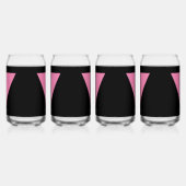 SlipperyJoe's Pink Triangle FlagゲイギフトLGBTQIA ガラス缶 (左)