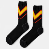 SlipperyJoe's RubberプライドフラグゲイギフトLGBTQIA ソックス (左)