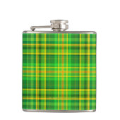 SlipperyJoe's Saint Patrick's Dayグリーンイエロープラン フラスク (正面)
