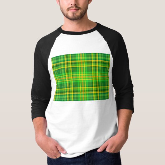 SlipperyJoe's Saint Patrick's Dayグリーンイエロープラン Tシャツ (正面)