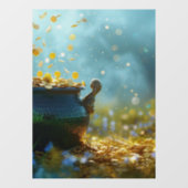 SlipperyJoe's Saint Patrick's Dayラージ華美ポット ウィンドウサイン (シート)