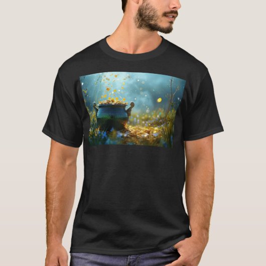 SlipperyJoe's Saint Patrick's Dayラージ華美ポット Tシャツ (正面)