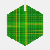 SlipperyJoe's Saint Patrick's Day アイルランド風r ガラスオーナメント (裏面)