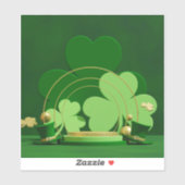 SlipperyJoe's Saint Patrick's Day 3枚葉クローブ シール (シート)