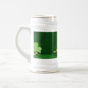 SlipperyJoe's Saint Patrick's Day 3枚葉クローブ ビールジョッキ