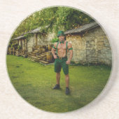 SlipperyJoe's Saint Patrick's Day festive leprecha コースター (正面)