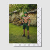 SlipperyJoe's Saint Patrick's Day festive leprecha ベラム紙招待状 (オフセット (招待状))