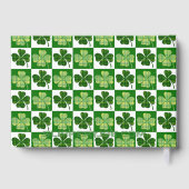 SlipperyJoe's Saint Patrick's Day four leaf clover ゲストブック (裏面)