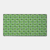 SlipperyJoe's Saint Patrick's Day four leaf clover デスクマット (正面)