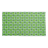 SlipperyJoe's Saint Patrick's Day four leaf clover 枕カバー (裏面)