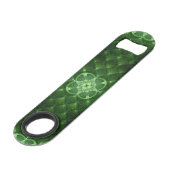 SlipperyJoe's Saint Patrick's Day glowing four lea スピード栓抜き (正面アングル)
