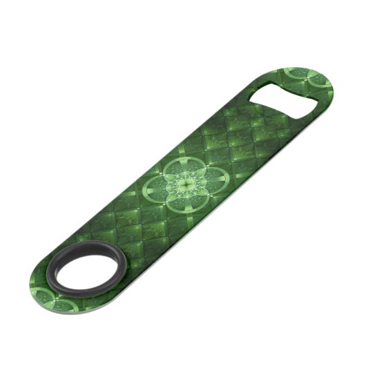 SlipperyJoe's Saint Patrick's Day glowing four lea スピード栓抜き (裏面アングル)