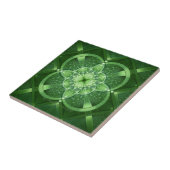 SlipperyJoe's Saint Patrick's Day glowing four lea タイル (側面)