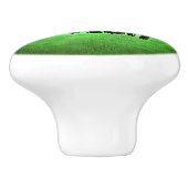 SlipperyJoe's Saint Patrick's Day holiday Irish pr セラミックノブ (側面)