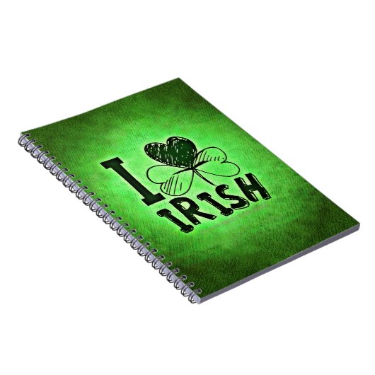 SlipperyJoe's Saint Patrick's Day holiday Irish pr ノートブック (右側)