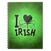 SlipperyJoe's Saint Patrick's Day holiday Irish pr ノートブック (正面)