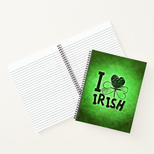 SlipperyJoe's Saint Patrick's Day holiday Irish pr ノートブック (内部)